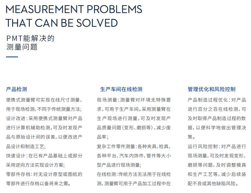 關(guān)節(jié)臂測(cè)量機(jī)PMT-Alpha系列派姆特品牌